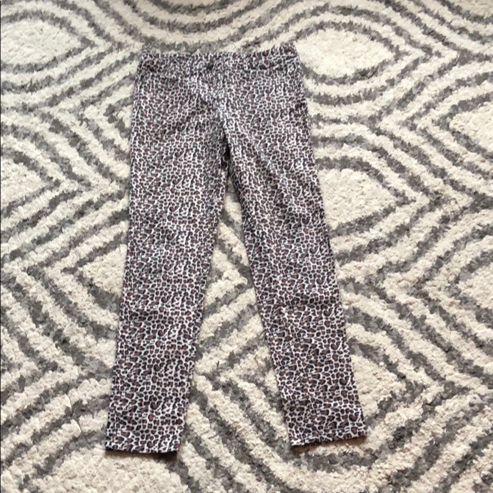 Animal print pants